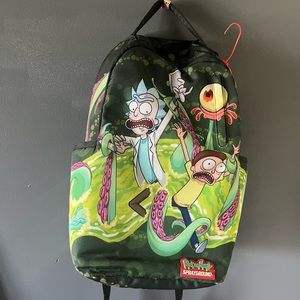 Spray ground Limited edition Rick and Morty